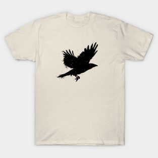 Grunge raven T-Shirt